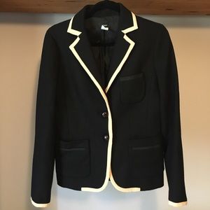 NWOT Jcrew Black Wool Blazer